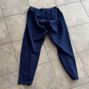 Patagonia Men's Navy Blue fleece long under ware